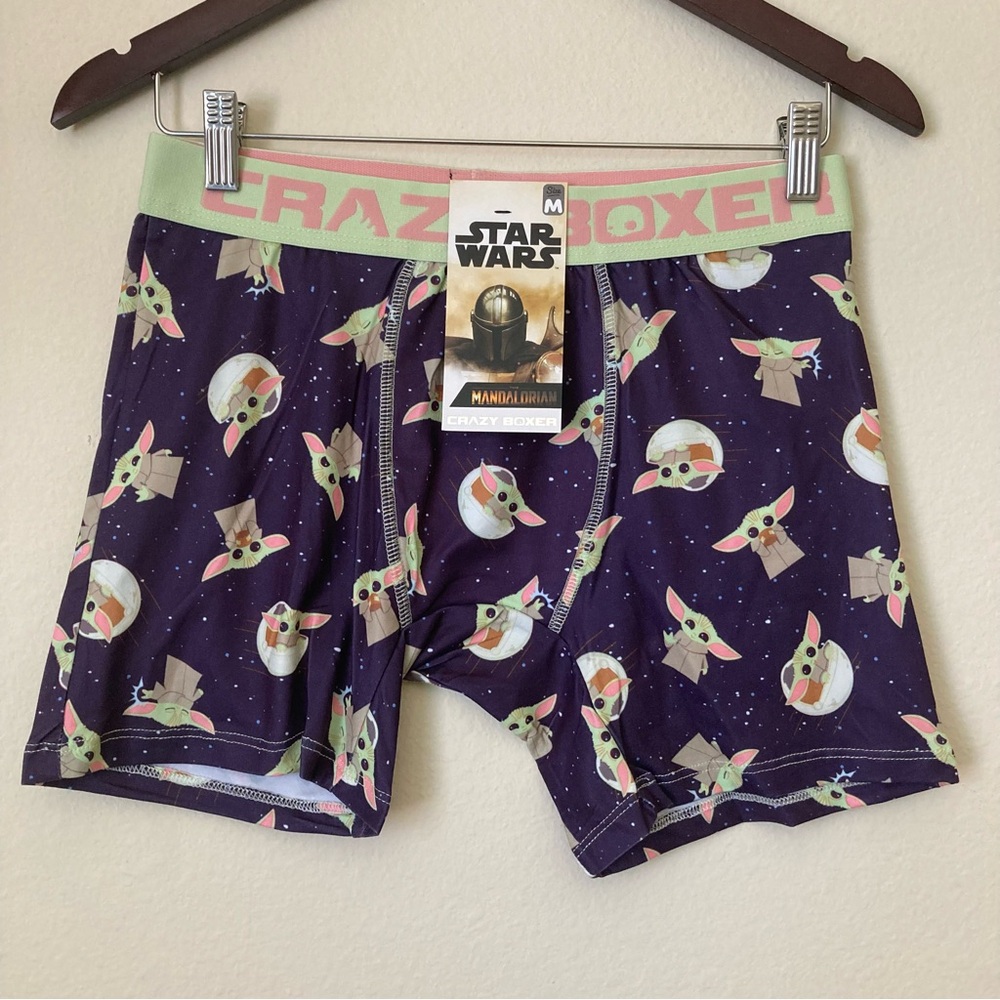 Star Wars Mandalorian Boxers with Baby Yoda Design | NWT